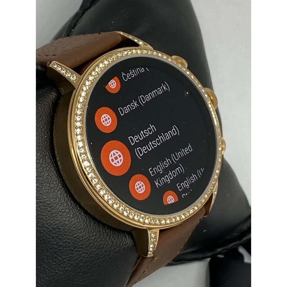 Fossil Gen 4 Authentic Digital Dial Smart Watch Custom Band FTW6011 LT433